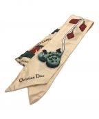 Christian Diorクリスチャン ディオール）の古着「シルクスカーフ」｜ベージュ