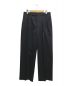 AURALEE（オーラリー）の古着「LIGHT WOOL MAX GABARDINE TWO-TUCK SLACKS」｜ブラック