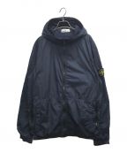 STONE ISLANDストーンアイランド）の古着「Garment Dyed Crinkle Reps Jacket/ガーメントダイドクリンクルレップスジャケット」｜ネイビー