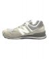 NEW BALANCE (ニューバランス) ローカットスニーカー グレー サイズ:25.5：4800円