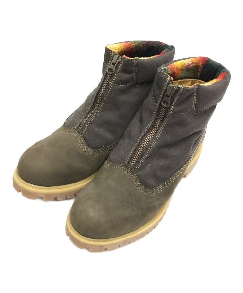 Timberland（ティンバーランド）Timberland (ティンバーランド) WOOLRICH (ウールリッチ) トレッキングブーツ ブラウン サイズ:28.5cmの古着・服飾アイテム