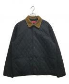 SUPREMEシュプリーム）の古着「Quilted Paisley Jacket/キルティドペイズリージャケット」｜ブラック