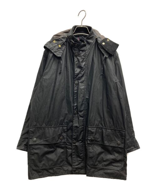 Barbour（バブアー）Barbour (バブアー) MARGARET HOWELL (マーガレットハウエル) ワックスドコットンライトウェイトコート ブラック サイズ:1の古着・服飾アイテム