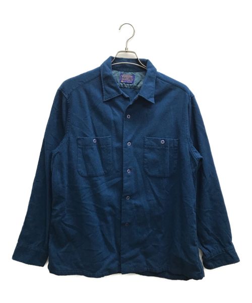 PENDLETON（ペンドルトン）PENDLETON (ペンドルトン) ウールシャツ ブルー サイズ:XLの古着・服飾アイテム