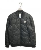 adidasアディダス）の古着「SST QUILTED JACKET/キルテッドジャケット」｜ブラック