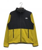 THE NORTH FACEザ ノース フェイス）の古着「TKA Glacier Zip Crewneck/ティーケーエー グレイシャー ジップ クルーネック」｜ブラック×イエロー