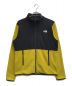 THE NORTH FACE（ザ ノース フェイス）の古着「TKA Glacier Zip Crewneck/ティーケーエー グレイシャー ジップ クルーネック」｜ブラック×イエロー