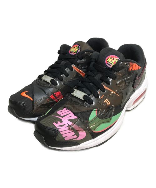 NIKE（ナイキ）NIKE (ナイキ) atmos (アトモス) AIR MAX 2 LIGHT QS ブラック サイズ:28の古着・服飾アイテム