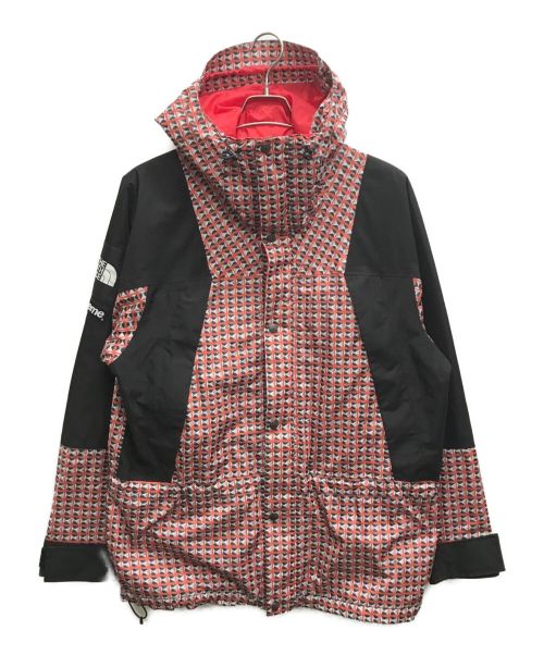 THE NORTH FACE（ザ ノース フェイス）THE NORTH FACE (ザ ノース フェイス) SUPREME (シュプリーム) StuddedMountainLight Jacket/スタディッドマウンテンライトジャケット レッド サイズ:Lの古着・服飾アイテム