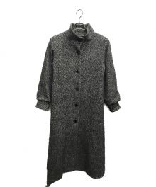 STEVEN ALAN（スティーブンアラン）の古着「HERRINGBONE JACQUARD ALINE COAT」｜グレー