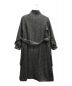 STEVEN ALAN (スティーブンアラン) HERRINGBONE JACQUARD ALINE COAT グレー サイズ:Ｓ：9000円