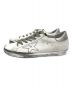 GOLDEN GOOSE (ゴールデングース) SUPER STAR (スーパースター) SUPERSTAR/スーパースター ホワイト×シルバー サイズ:38：12800円