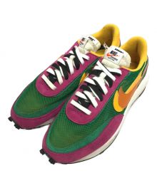 NIKE×sacai（ナイキ×サカイ）の古着「LDV WAFFLE PINE GREEN/ワッフルパイングリーン」｜パープル×グリーン