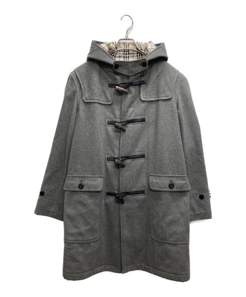 BURBERRY BLACK LABEL（バーバリーブラックレーベル）BURBERRY BLACK LABEL (バーバリーブラックレーベル) ダッフルコート グレー サイズ:Mの古着・服飾アイテム