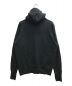 MHL (エムエイチエル) LOOPWHEELER (ループウィーラー) LIGHT LOOPBACK COTTON HOODIE ブラック サイズ:2：5800円