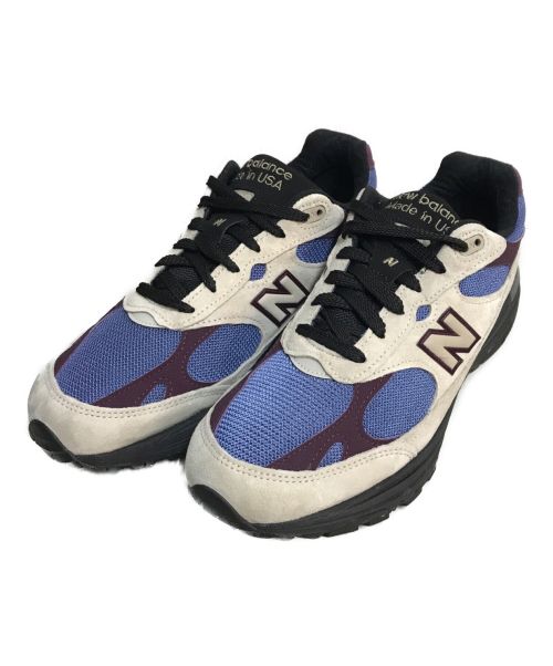 NEW BALANCE（ニューバランス）NEW BALANCE (ニューバランス) Aime Leon Dore (エメレオンドレ) ローカットスニーカー ブルー×パープル サイズ:27の古着・服飾アイテム