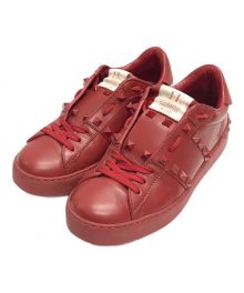 VALENTINO（ヴァレンティノ）の古着「ロックスタッズスニーカー」｜レッド