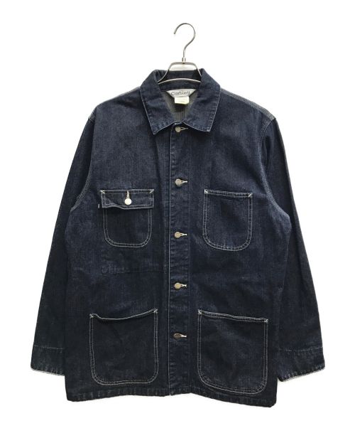 CarHartt（カーハート）CarHartt (カーハート) デニムカバーオール インディゴ サイズ:LARGEの古着・服飾アイテム