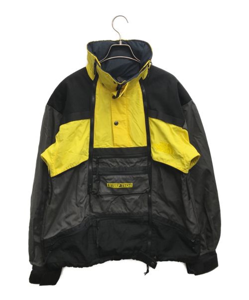 THE NORTH FACE（ザ ノース フェイス）THE NORTH FACE (ザ ノース フェイス) STEEP TECH ジャケット イエロー×ブラック サイズ:実寸サイズをご参照下さいの古着・服飾アイテム