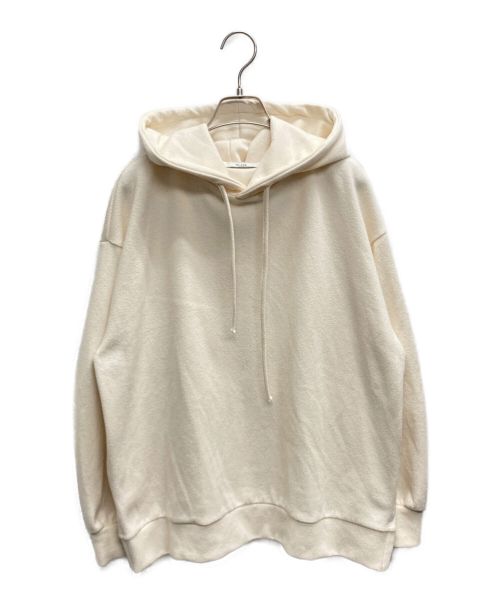 CLANE（クラネ）CLANE (クラネ) SIDE ZIP WIDE HOODIE/サイドジップワイドフーディー ホワイト サイズ:1の古着・服飾アイテム