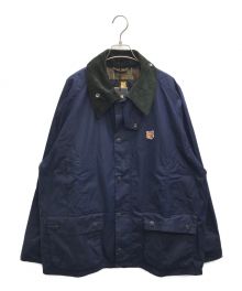 Barbour×maison kitsune（バブアー×メゾンキツネ）の古着「BEUFORT JACKET/ビューフォートジャケット」｜ネイビー