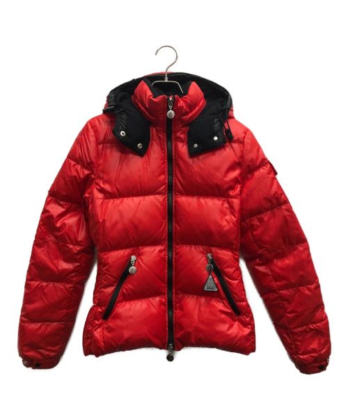 MONCLER（モンクレール）MONCLER (モンクレール) BADIA ダウンジャケット レッド サイズ:00の古着・服飾アイテム