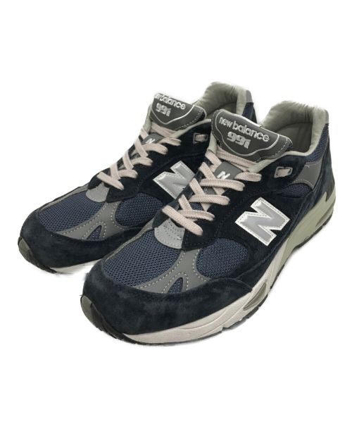 NEW BALANCE（ニューバランス）NEW BALANCE (ニューバランス) ローカットスニーカー ネイビー サイズ:US 7 1/2の古着・服飾アイテム