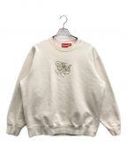 SUPREMEシュプリーム）の古着「Overlap Crewneck」｜アイボリー