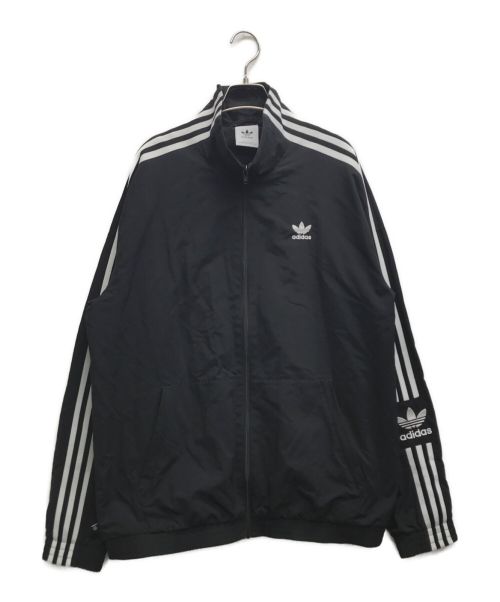 adidas（アディダス）adidas (アディダス) LOCK UP TRACK TOP/ロックアップトラックトップ ブラック サイズ:ＸＬの古着・服飾アイテム