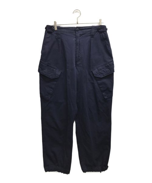 NO BRAND（ノーブランド）NO　BRAND (ノー ブランド) ROYAL NAVY COMBAT TROUSERS/ロイヤルネイビーコンバットトラウザーズ ネイビー サイズ:80/96/112の古着・服飾アイテム