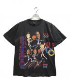 ヴィンテージTシャツヴィンテージTシャツ）の古着「プリントカットソー」｜ブラック