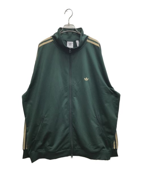 adidas（アディダス）adidas (アディダス) トラックジャケット グリーン サイズ:3XLの古着・服飾アイテム