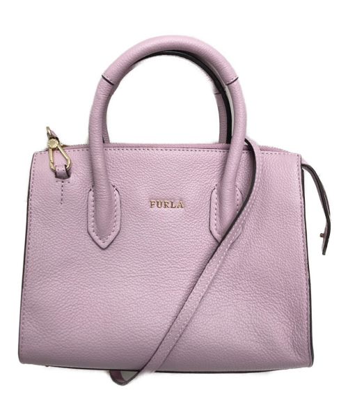 FURLA（フルラ）FURLA (フルラ) 2WAYショルダーバッグ ピンクの古着・服飾アイテム