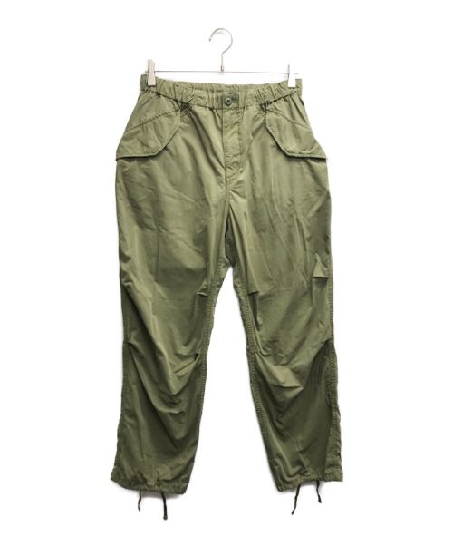 GOLDWIN（ゴールドウイン）GOLDWIN (ゴールドウイン) WIDE EASY WIND PANTS/ワイドイージーウィンドパンツ カーキ サイズ:Sの古着・服飾アイテム