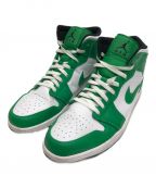 NIKEナイキ）の古着「Air Jordan 1 Mid/エアジョーダン」｜グリーン