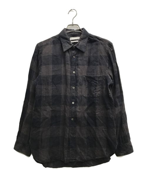 MARKAWARE（マーカウェア）MARKAWARE (マーカウェア) リネンシャツ ブラック サイズ:2の古着・服飾アイテム