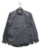 salvy;サヴィー）の古着「TYPEWRITER STANDARD SHIRT」｜グレー