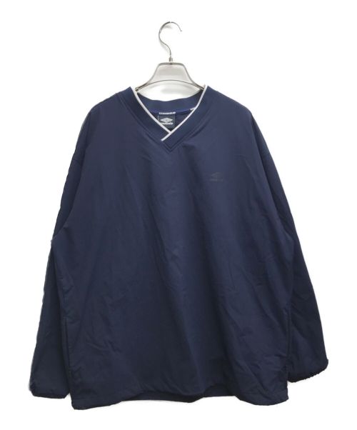 UMBRO（アンブロ）UMBRO (アンブロ) BEAUTY&YOUTH (ビューティーアンドユース) P/O TRACK TOP/プルオーバー/トラックトップ ネイビー サイズ:XLの古着・服飾アイテム