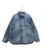 Plageプラージュ）の古着「les Tendre DENIM シャツ2」｜インディゴ