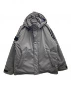 DANTONダントン）の古着「DOWN ARMY HOODED JACKET/ダウンアーミーフーディッド」｜グレー