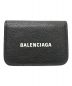 BALENCIAGA（バレンシアガ）の古着「キャッシュミニウォレット」｜ブラック