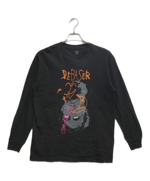 ninoheron × debaser（ニノヘロン×ディベース）ninoheron × debaser (ニノヘロン×ディベース) HHHH Long Sleeve ブラック サイズ:Ｍの古着・服飾アイテム