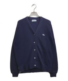 HAYMAKER LACOSTE（ハイメーカー ラコステ）の古着「ニットカーディガン」｜ネイビー