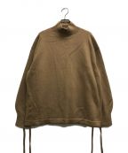 theoryセオリー）の古着「MERCER WOOL CASH OVERSIZED PO」｜ベージュ