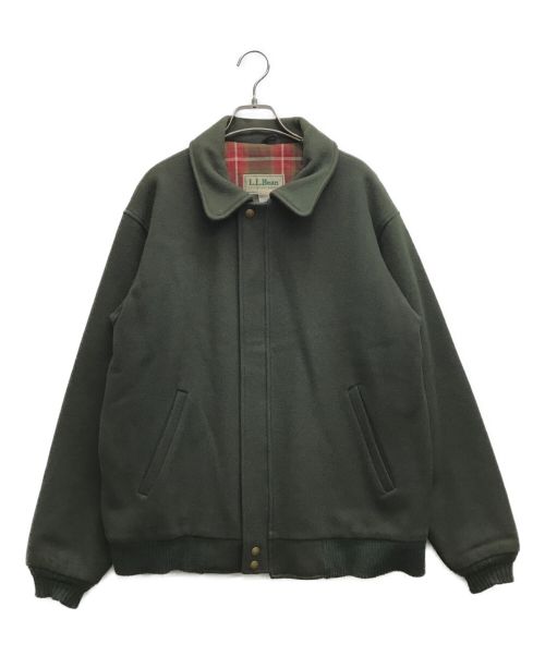 L.L.Bean（エルエルビーン）L.L.Bean (エルエルビーン) 80's ウールブルゾン グリーン サイズ:Lの古着・服飾アイテム