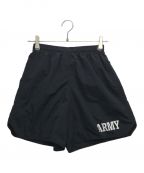 US ARMYユーエスアーミー）の古着「nylon swim shorts」｜ブラック