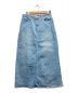 theory（セオリー）の古着「Classic ST Denim Maxi ST Skirt J」｜インディゴ