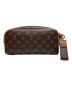 LOUIS VUITTON (ルイ ヴィトン) ドップ・キット ブラウン：79800円