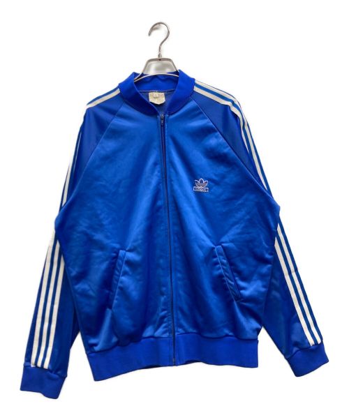 adidas（アディダス）adidas (アディダス) 80's トラックジャケット ブルー サイズ:Lの古着・服飾アイテム