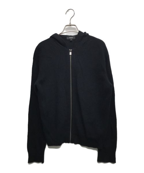 theory（セオリー）theory (セオリー) Royal Wool Stitch Zip/ロイヤル ウール スティッチ ジップ ブラック サイズ:Sの古着・服飾アイテム